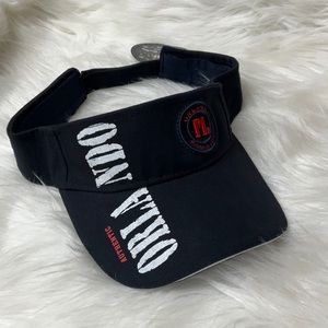 ALYS ORLANDO Visor Florida Collection Authentic Black Adjustable NWT